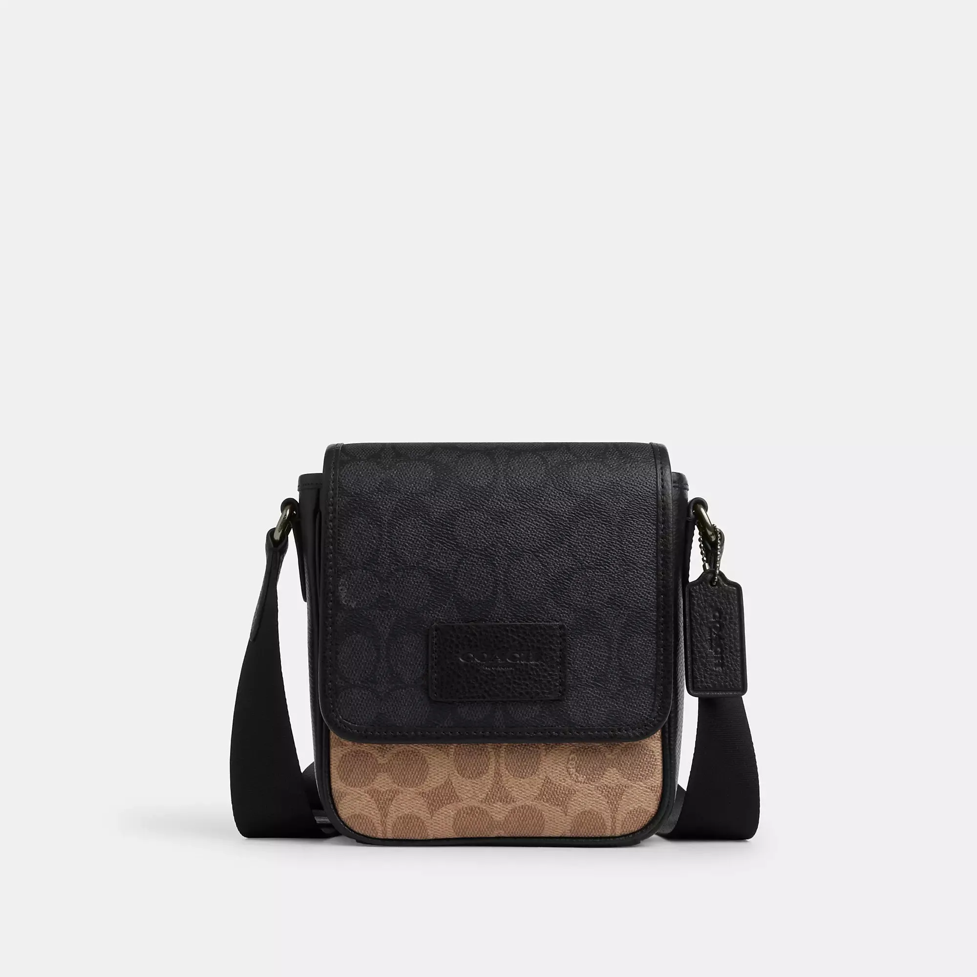 Coach Outlet Lucas Crossbody Bag In Blocked Signature Canvas