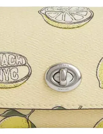 Coach Sunglass Case With Lemon Print