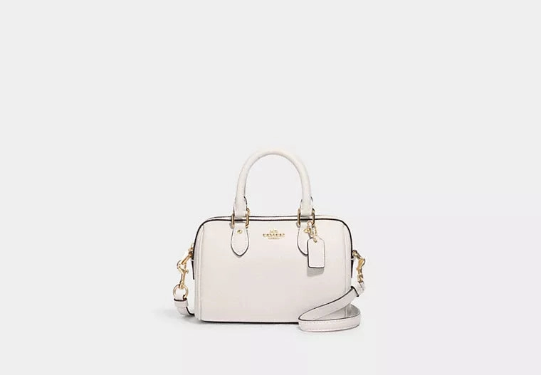 Coach Mini Rowan Crossbody Chalk