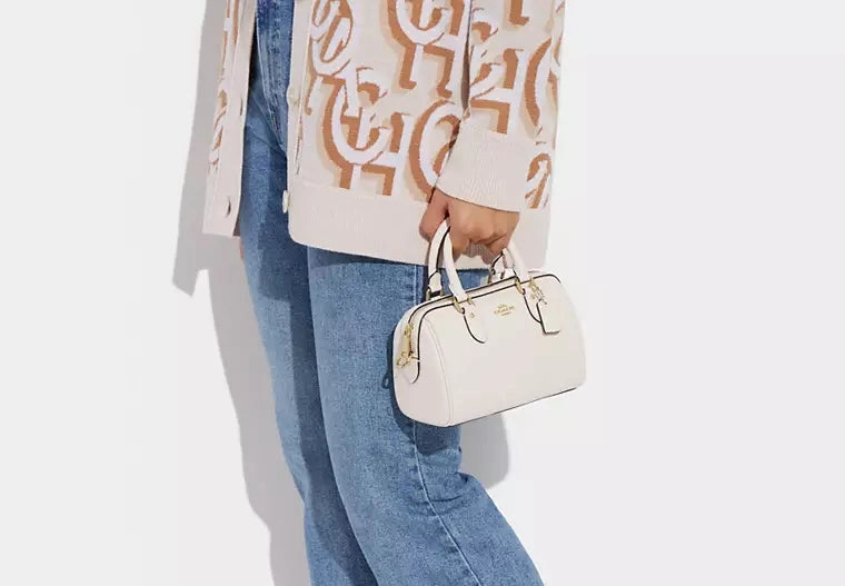 Coach Mini Rowan Crossbody Chalk