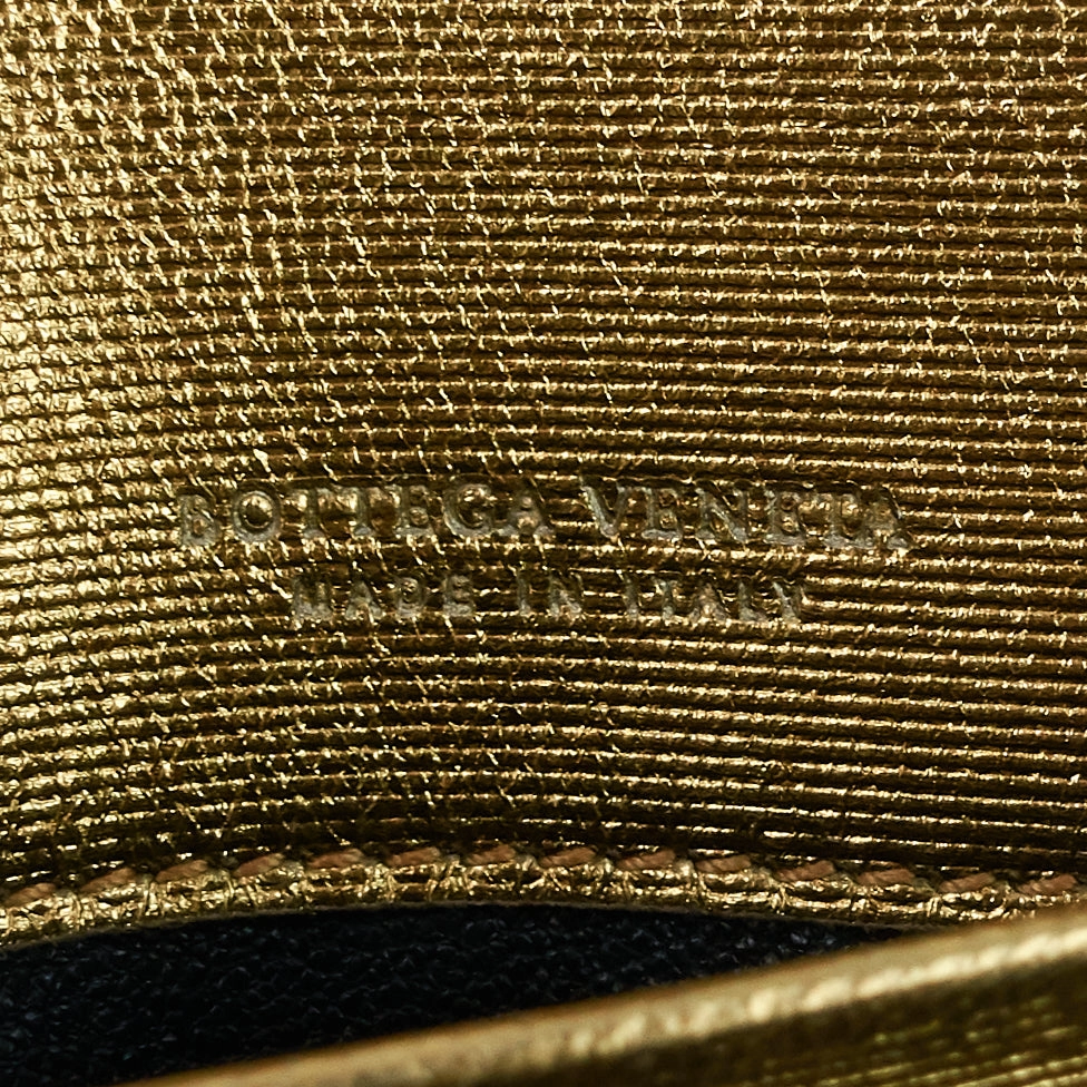 Continental Intrecciato Nappa Leather Wallet
