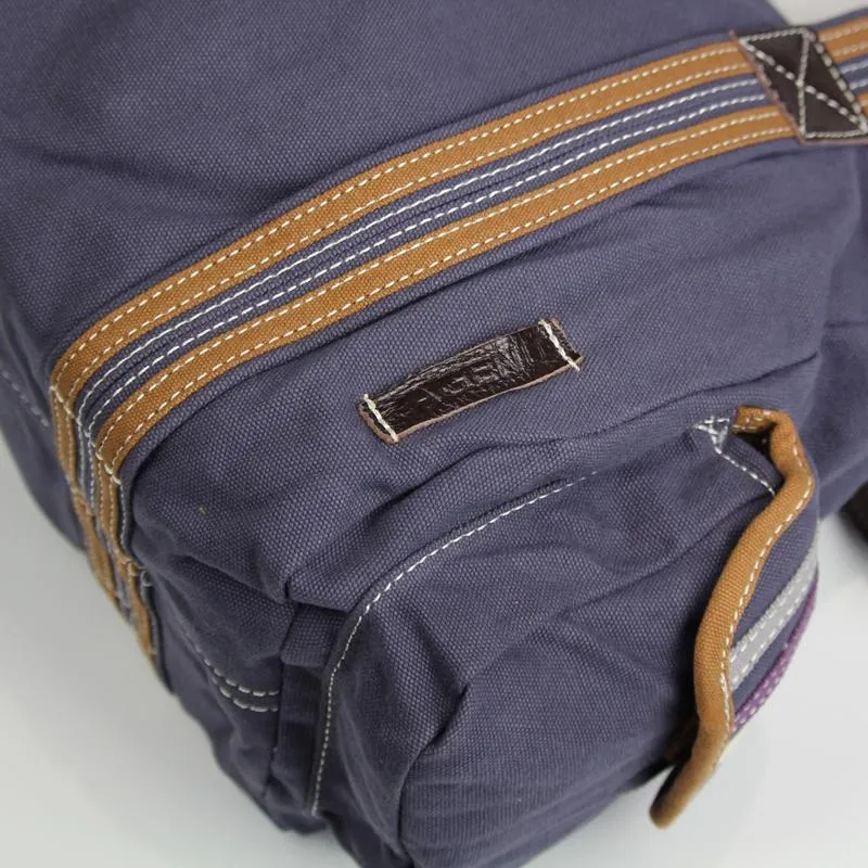 Cool Canvas Black Men 13 inches Messenger Bag Green Side Bag Travel Handbag For Men