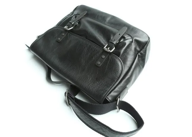 Cool Leather Mens Messenger Bag Briefcase Shoulder Bag for men