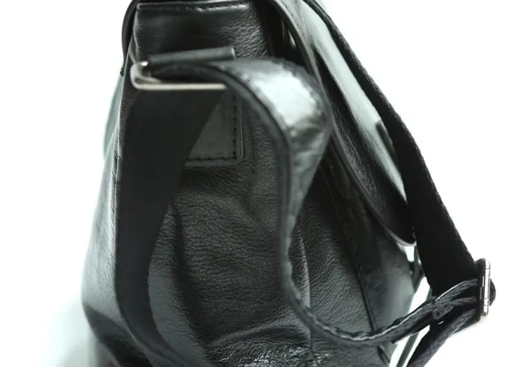Cool Leather Mens Messenger Bag Briefcase Shoulder Bag for men