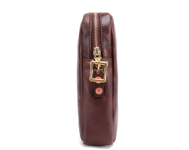 Cool Leather Mens Small Messenger Bag Shoulder Bag Crossbody Bags For Men