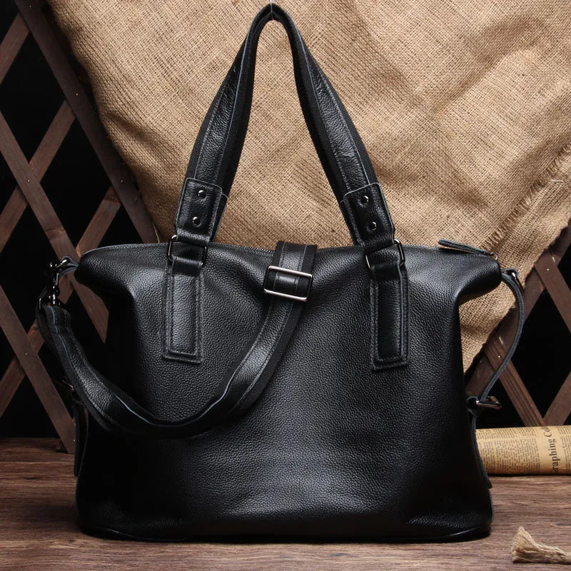 Cool Men Leather Handbag Messenger Bag Cross Body For Men