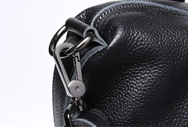 Cool Men Leather Handbag Messenger Bag Cross Body For Men