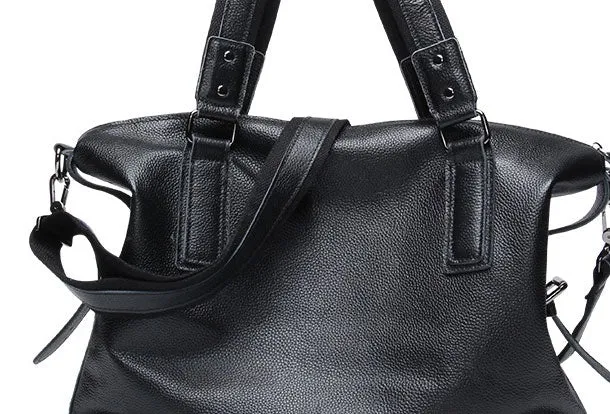 Cool Men Leather Handbag Messenger Bag Cross Body For Men