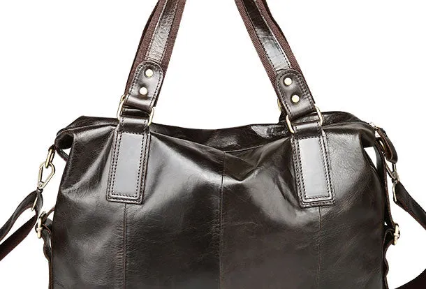 Cool Men Leather Handbag Messenger Bag Cross Body For Men