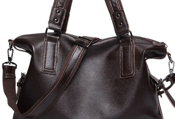 Cool Men Leather Handbag Messenger Bag Cross Body For Men