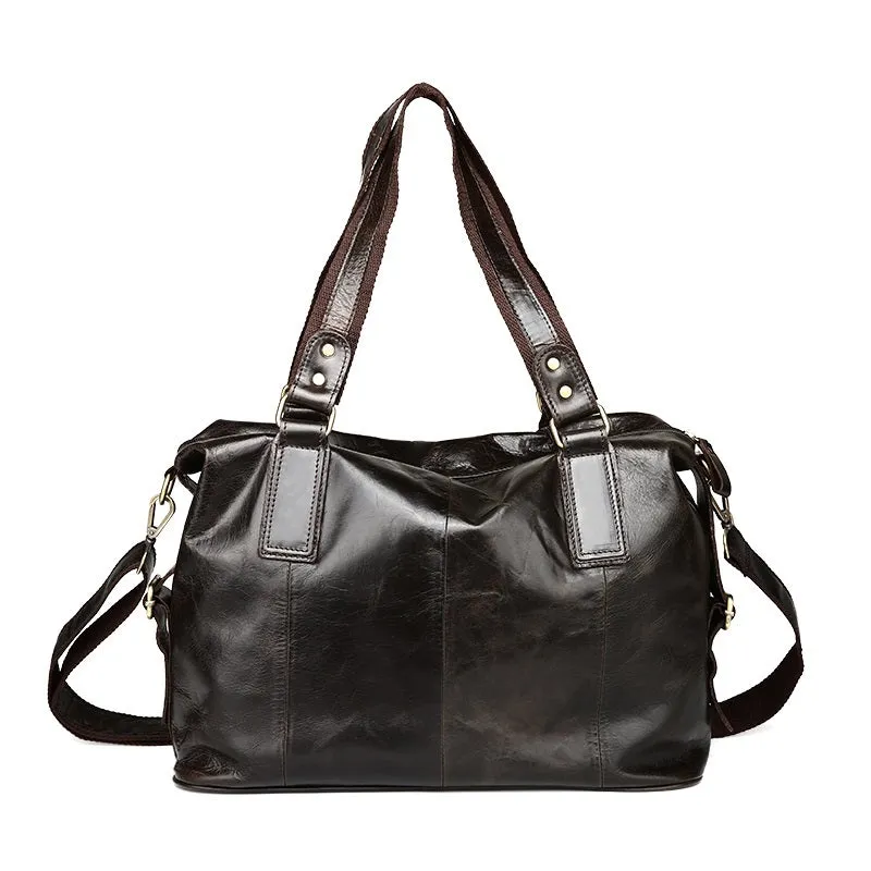 Cool Men Leather Handbag Messenger Bag Cross Body For Men