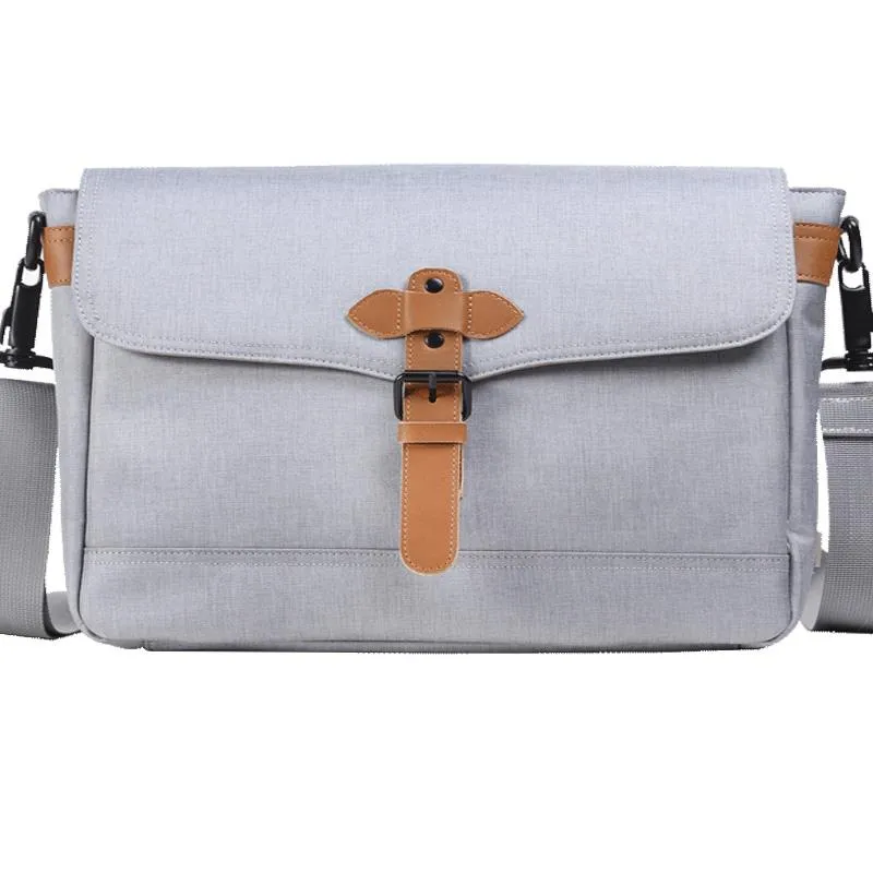 Cool Oxford Cloth Gray Men's Shoulder Bag Messenger Bag Side Bag For Men