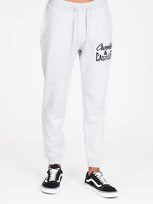CROOKS & CASTLES REVERSE LOGO SWEATPANT  - CLEARANCE