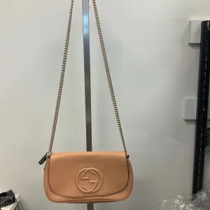 Crossbody Luxury Designer By Gucci, Size: Large