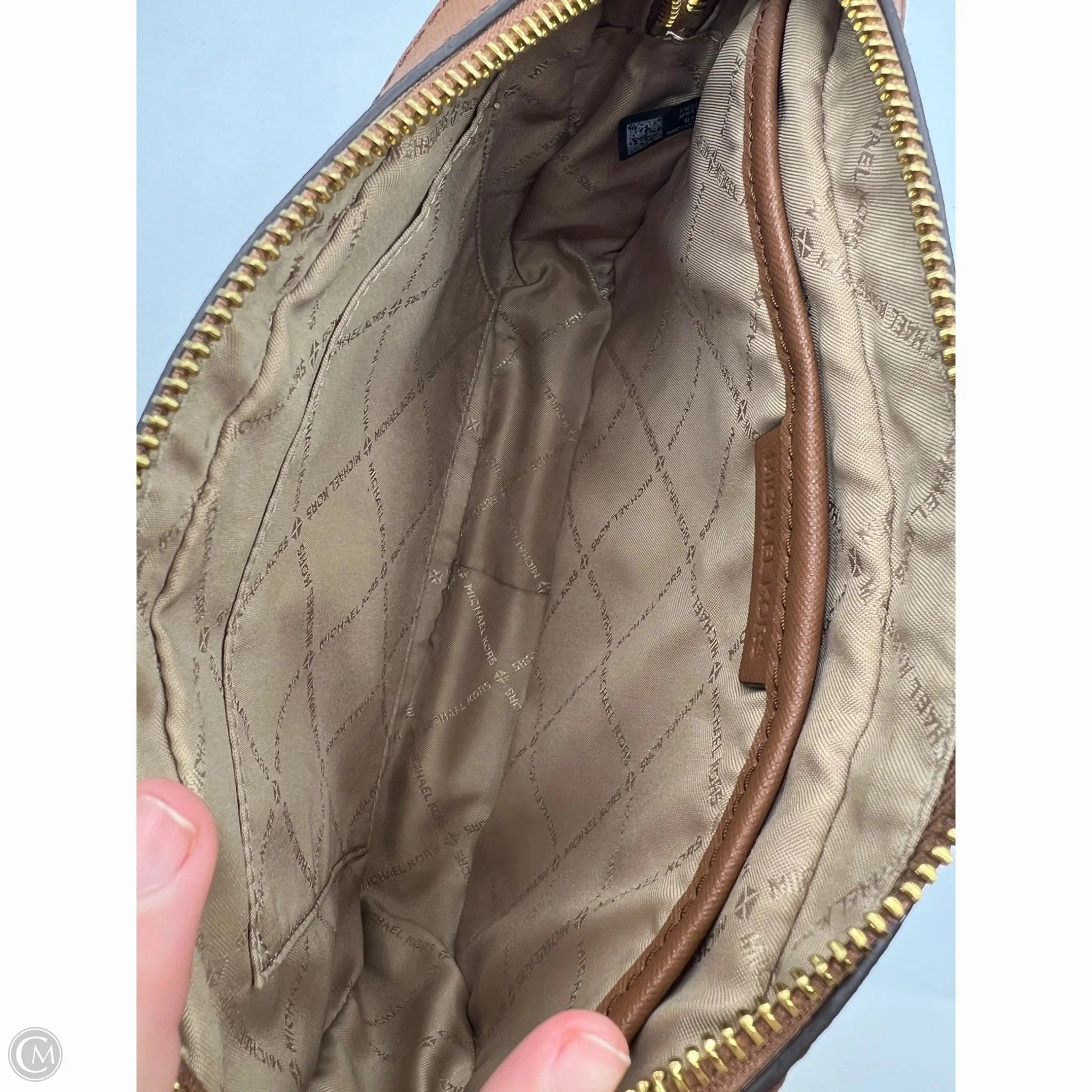 Crossbody Designer By Michael Kors, Size: Medium