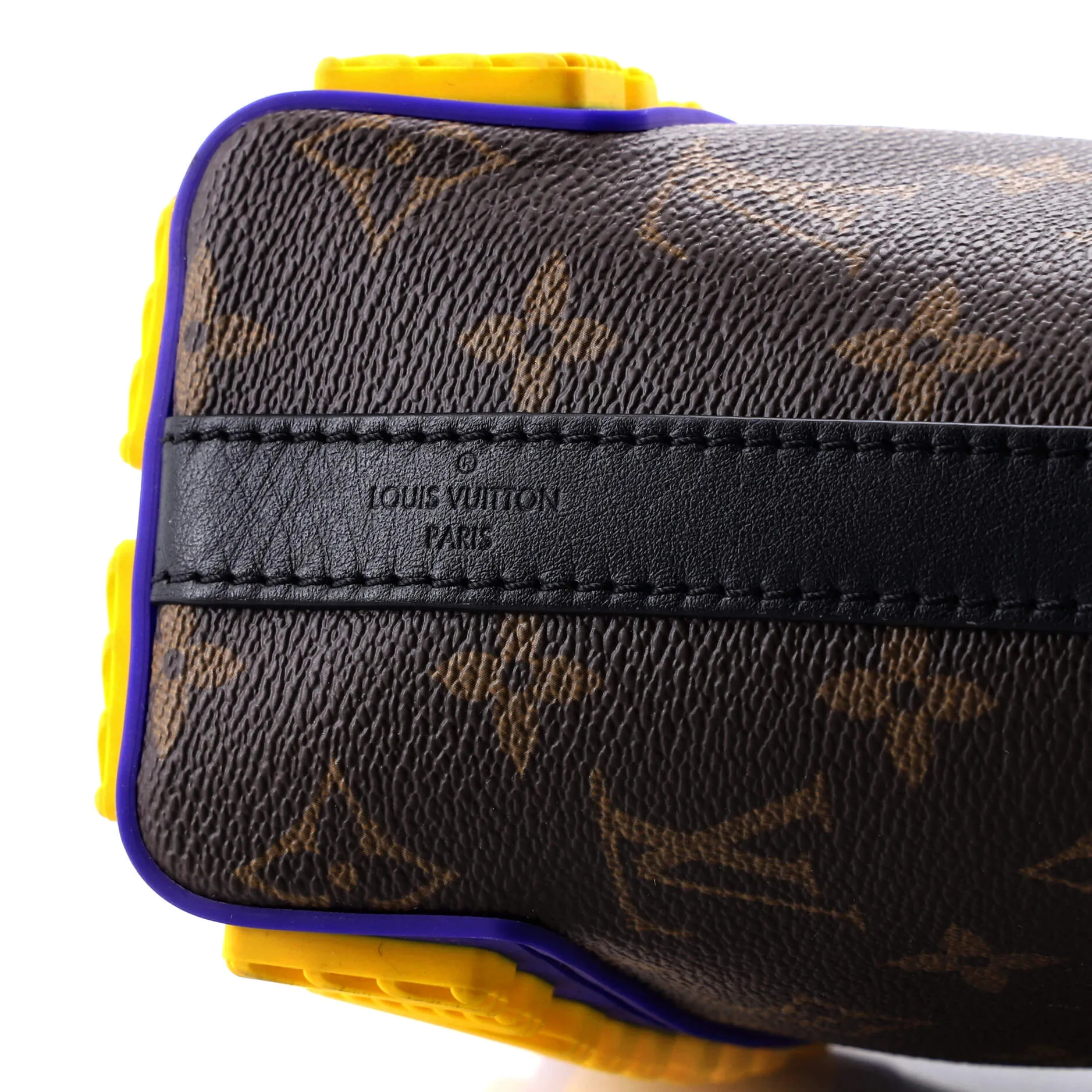 Cruiser Messenger Limited Edition LV Rubber Monogram Canvas and Monogram Eclipse