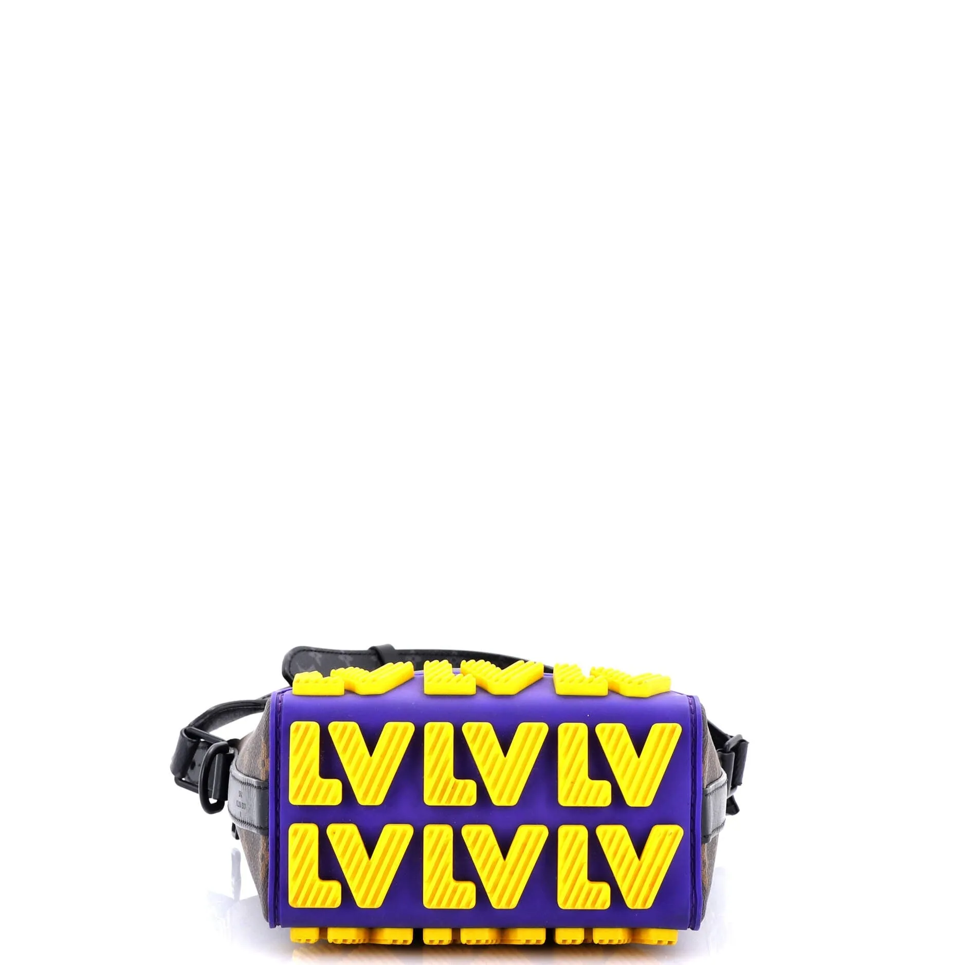 Cruiser Messenger Limited Edition LV Rubber Monogram Canvas and Monogram Eclipse