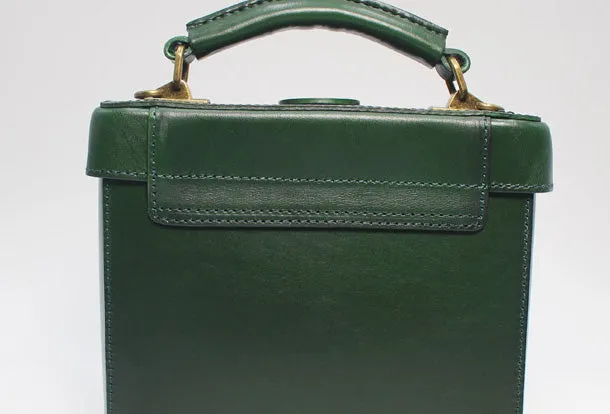 Cute Leather Womens Handbag Doctor Bag Purse Shoulder Bag for Women