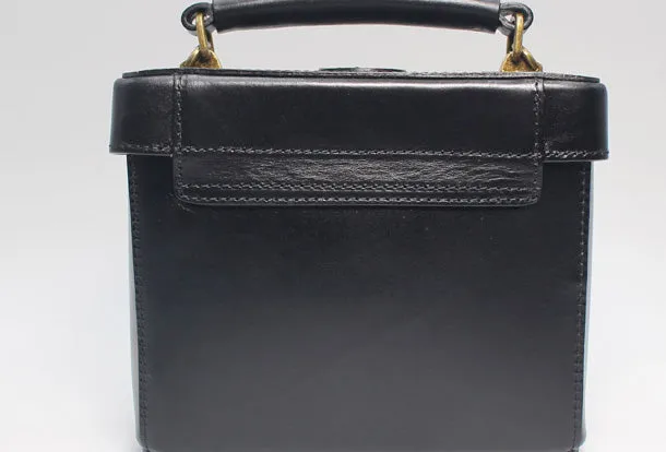 Cute Leather Womens Handbag Doctor Bag Purse Shoulder Bag for Women