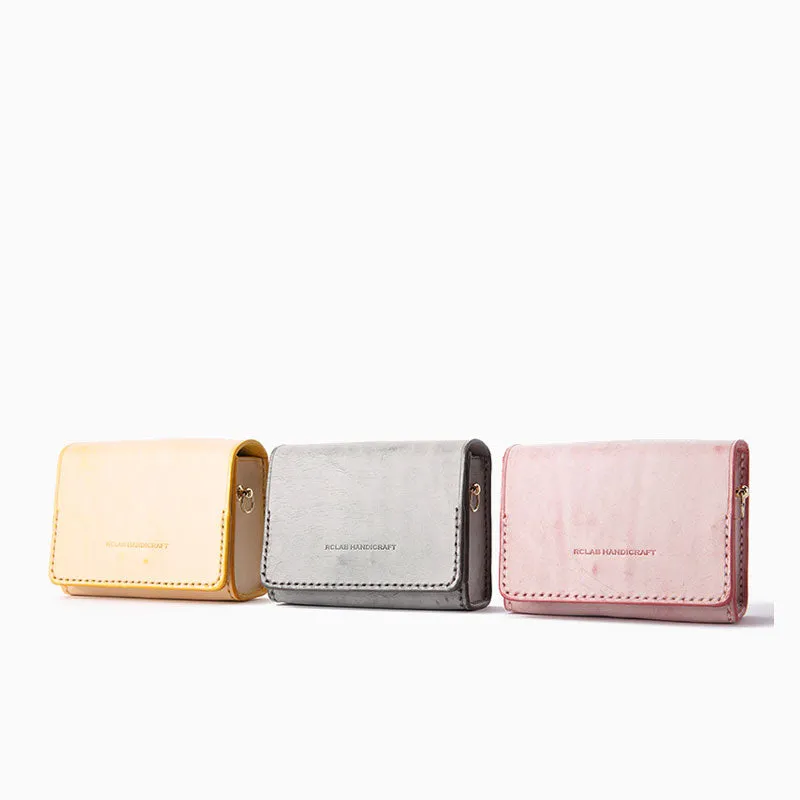 Cute Leather Womens Mini Chain Purse Tiny Makeup Fashion Chain Shoulder Bag for Women