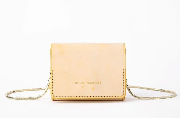 Cute Leather Womens Mini Chain Purse Tiny Makeup Fashion Chain Shoulder Bag for Women