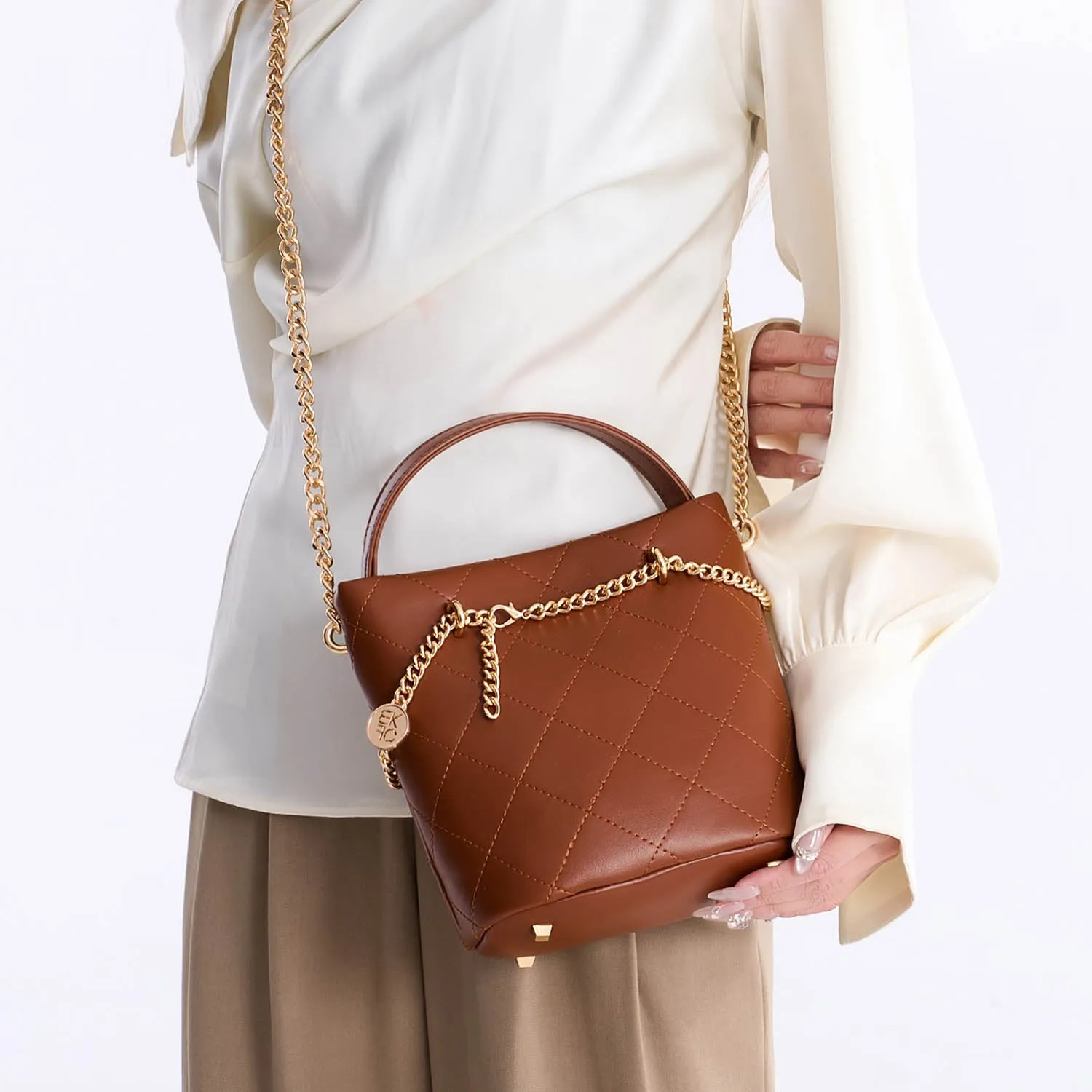 Damaris Mini Shoulder Medium Handbag by Mia K.