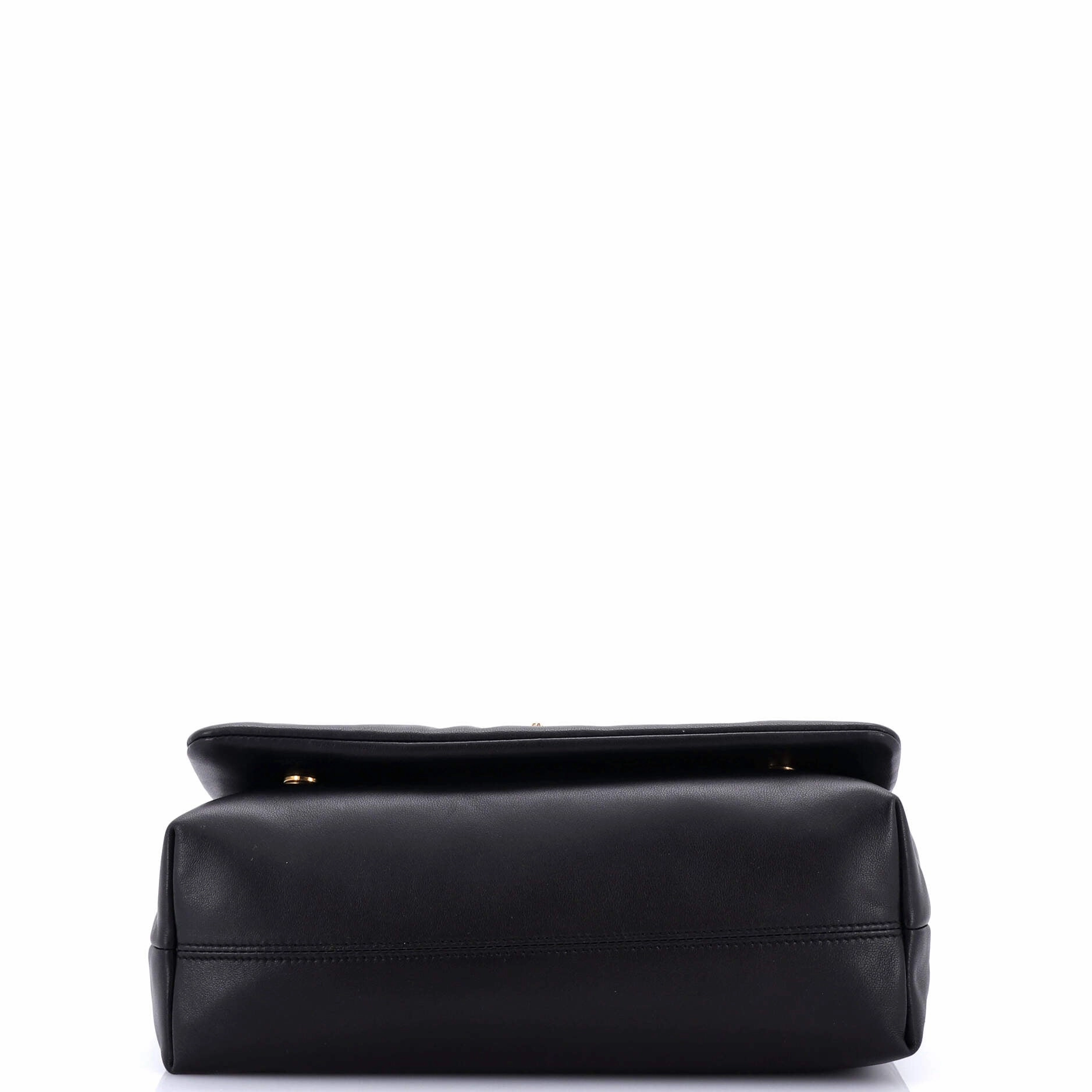 Devotion Soft Flap Shoulder Bag Leather Large