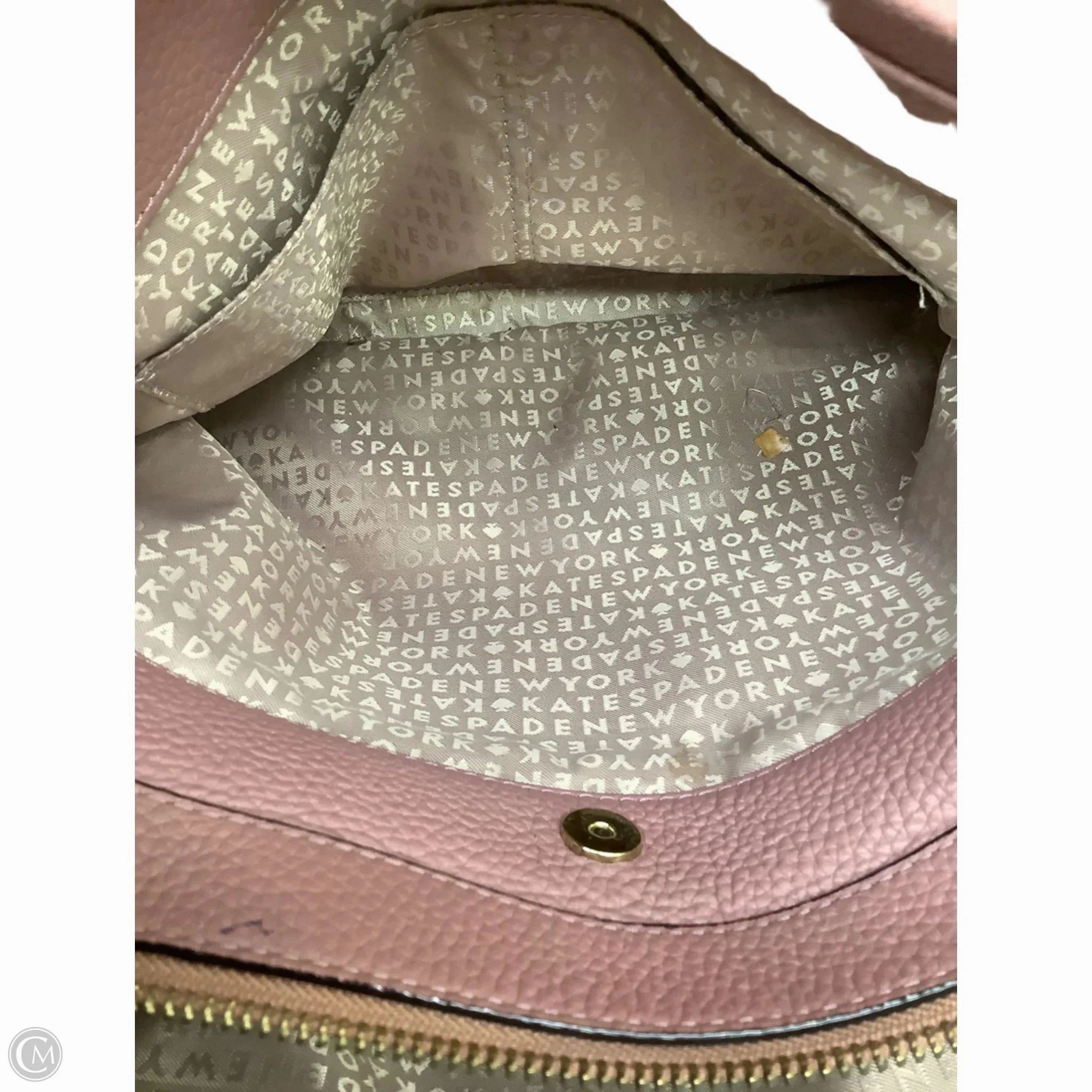 Diaper Bag Designer By Kate Spade, Size: Medium