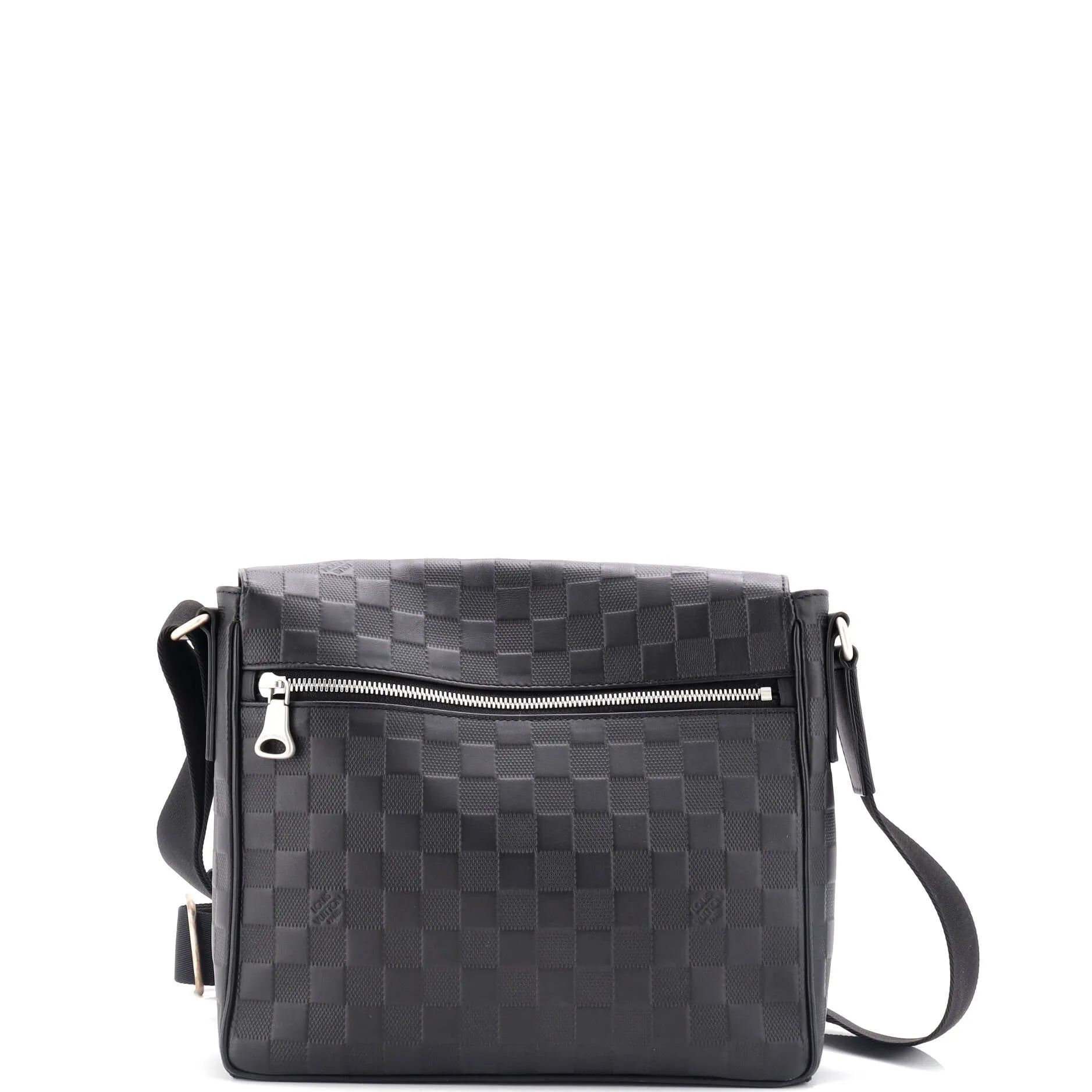 District NM Messenger Bag Damier Infini Leather PM