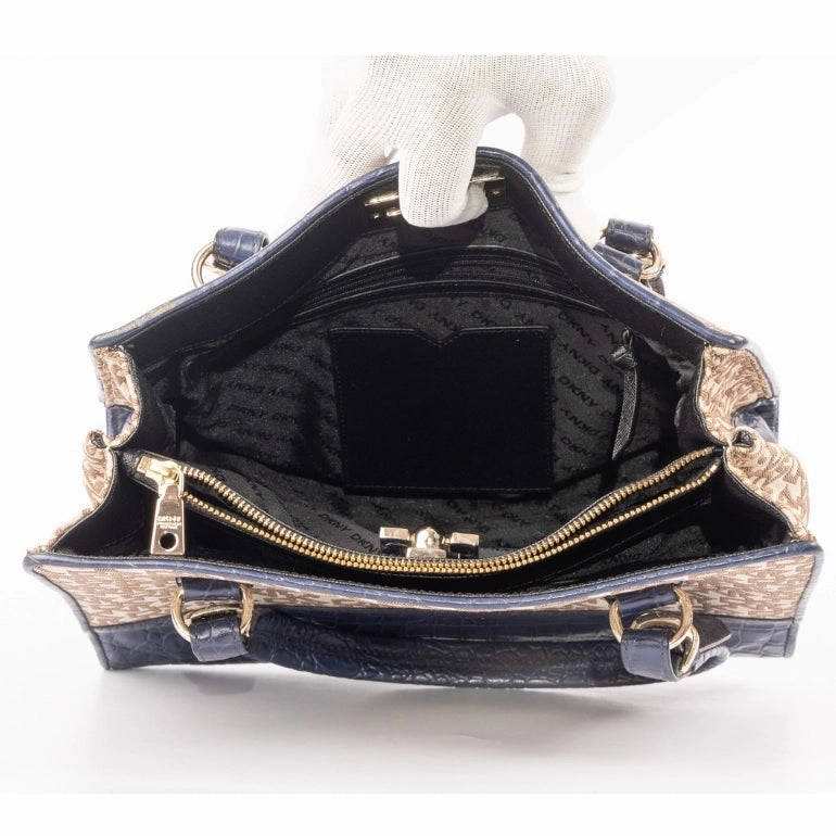 DKNY Signature Jacquard Shoulder Bag