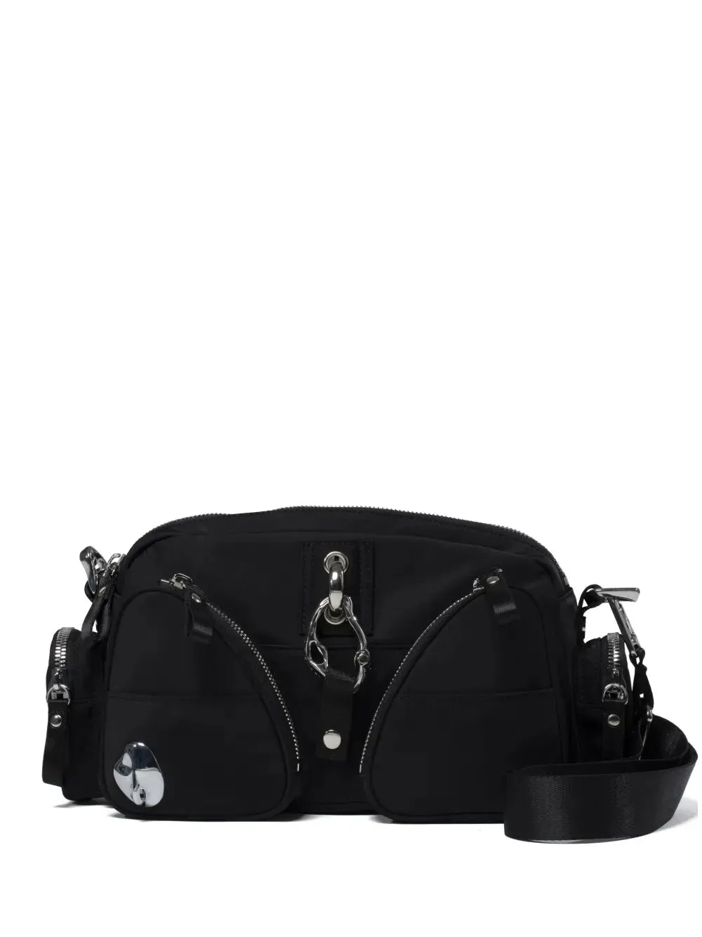 Dual-Pocket Cross Body Bag
