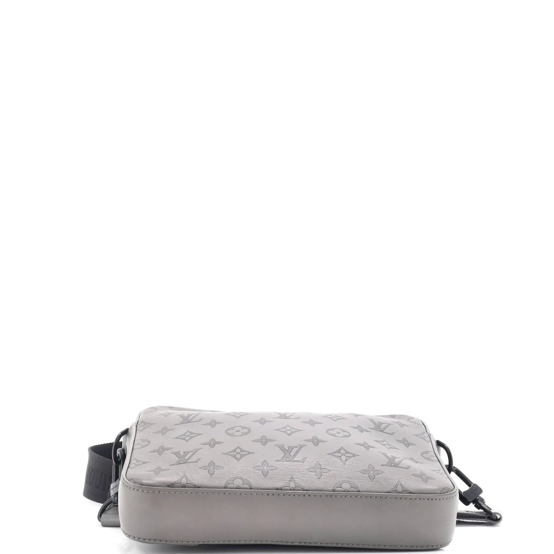 Duo Messenger Bag Monogram Shadow Leather