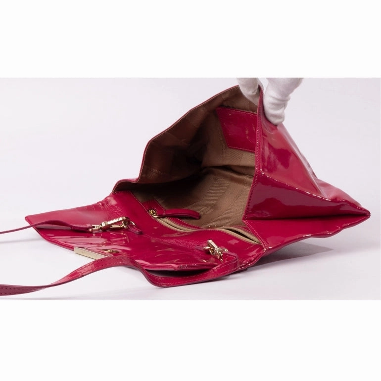 Emporio Armani Patent Leather Sling Bag