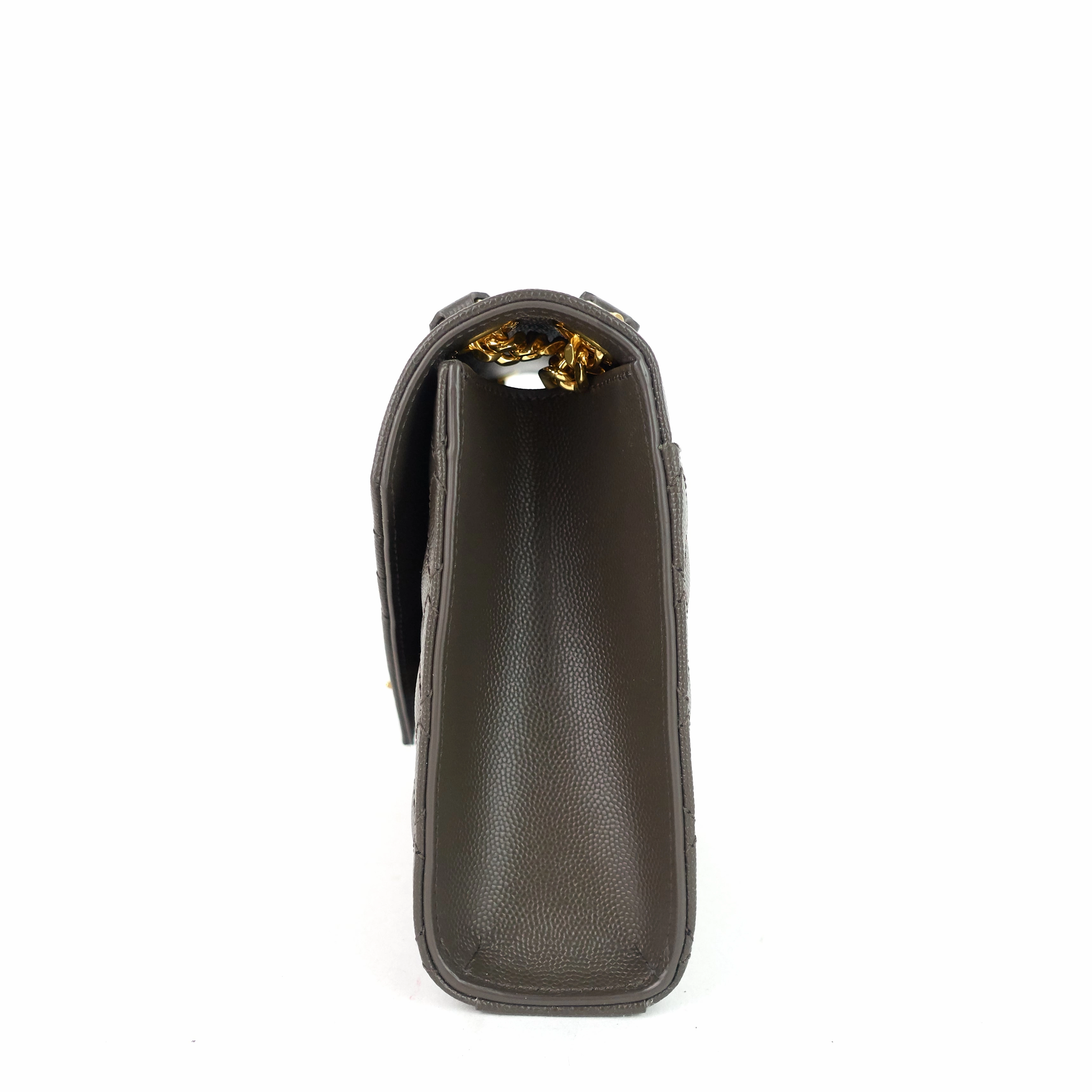 Envelope Medium Grain de Poudre Matelass Calfskin Shoulder Bag