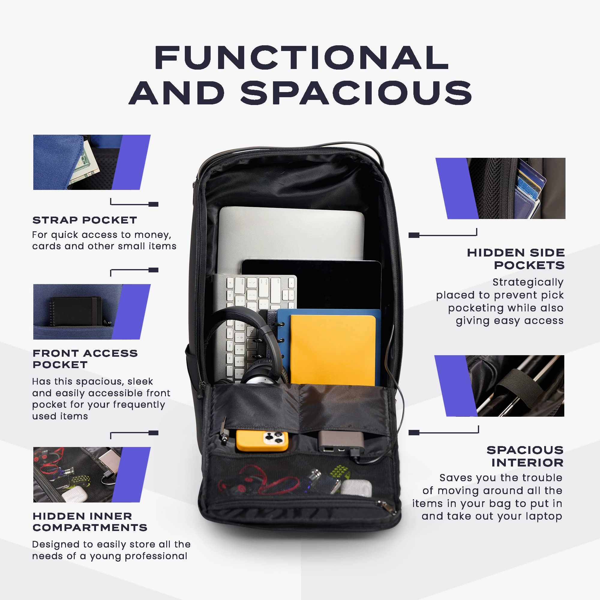 EZRI Professional Backpack