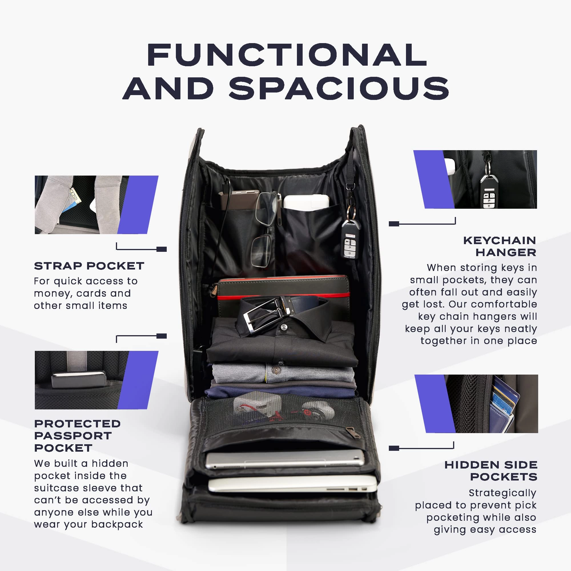 EZRI Professional Backpack