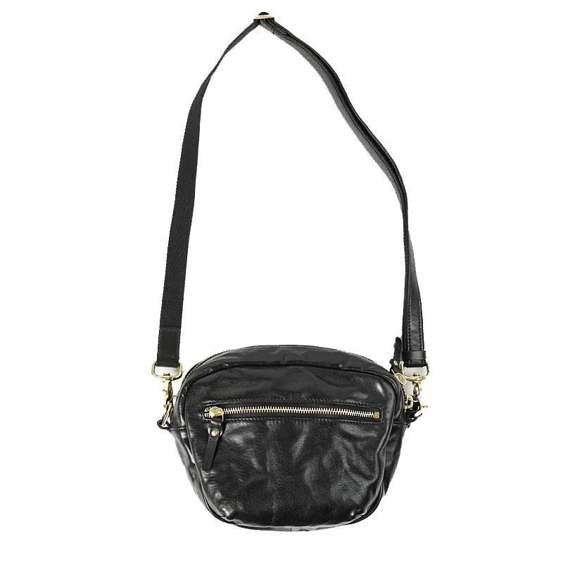 FASHION BROWN LEATHER MEN'S Small Side Bags MESSENGER BAG BLACK Black Courier Bag FOR MEN