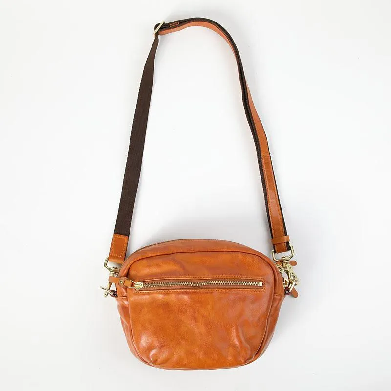 FASHION BROWN LEATHER MEN'S Small Side Bags MESSENGER BAG BLACK Black Courier Bag FOR MEN