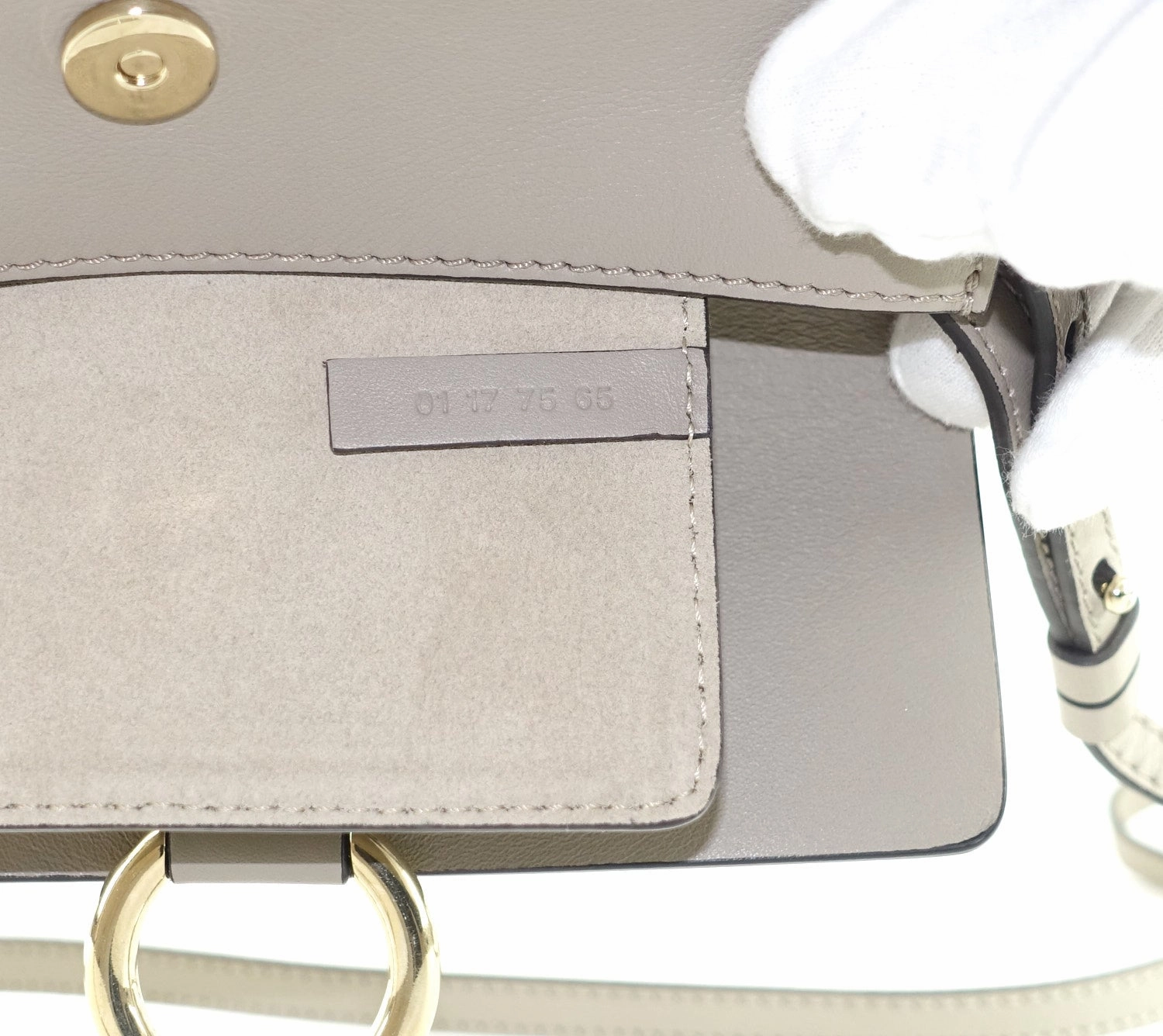 Faye Leather and Suede Mini Shoulder Bag