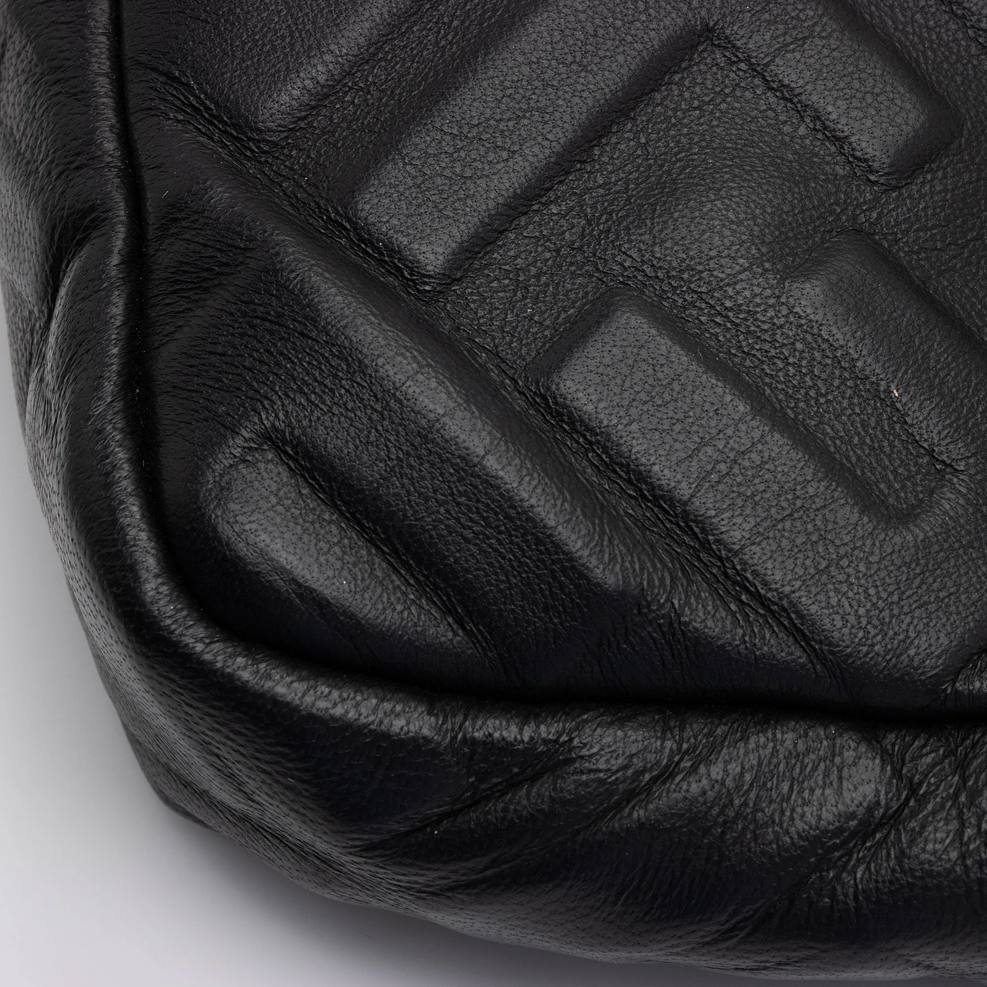 Fendi FF Embossed 1974 Mini Baguette Shoulder Bag