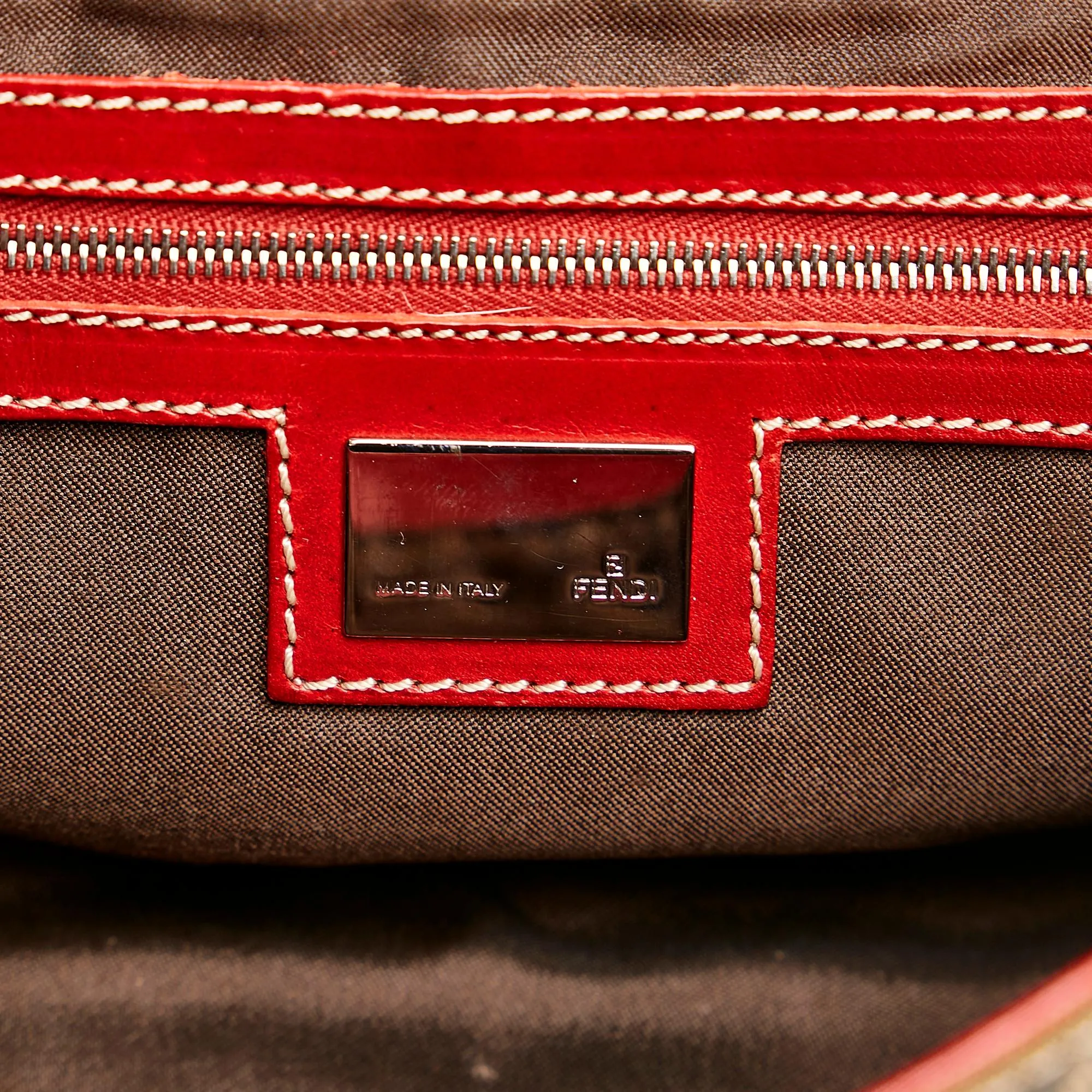 Fendi Zucca Shoulder Bag