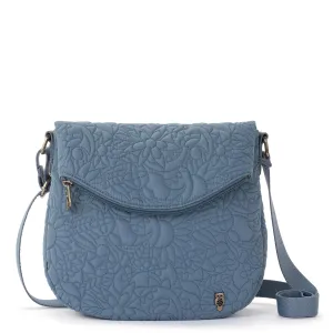 Foldover Crossbody - EcoTwill - Maritime Spirit Desert Quilted