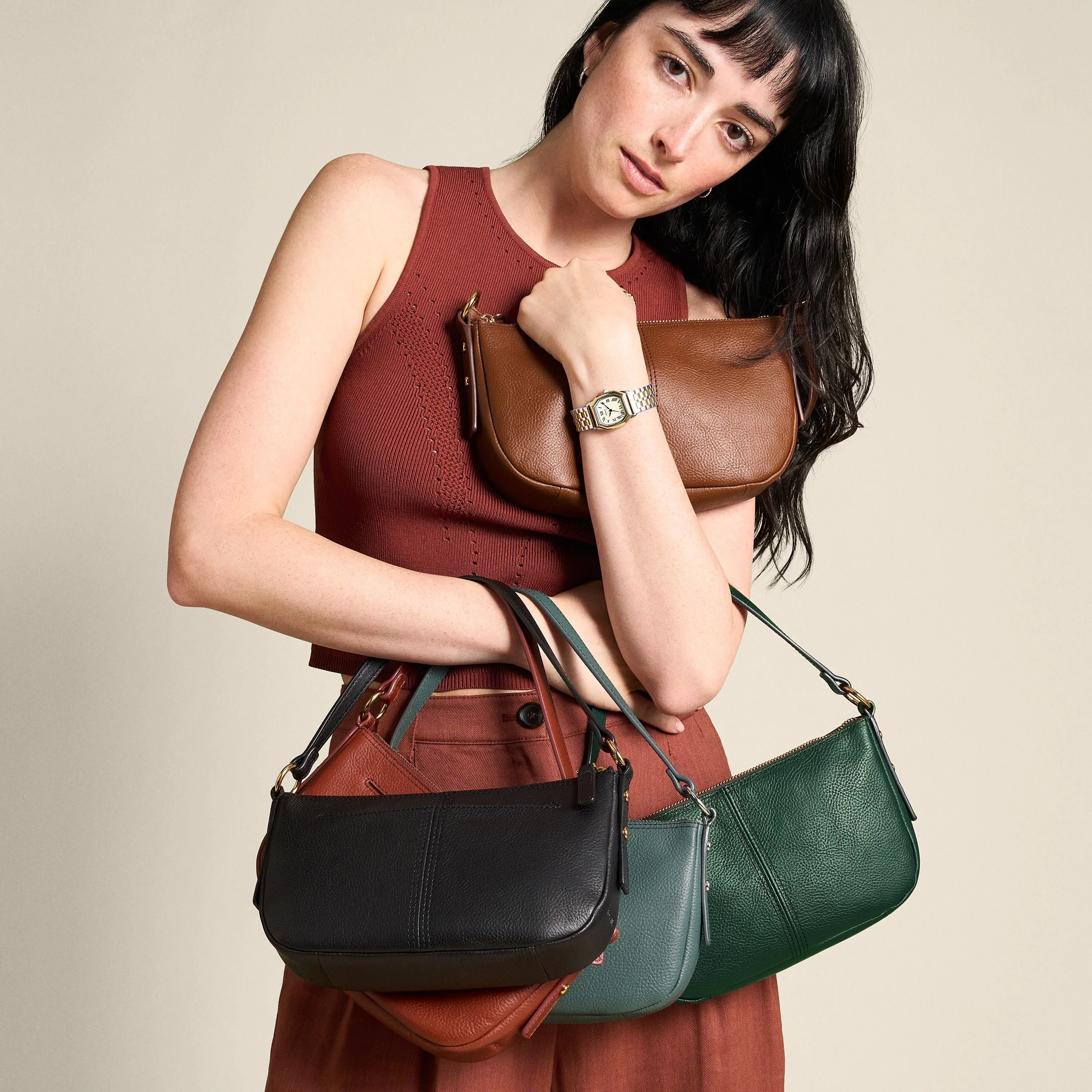 Fossil Women's Jolie Leather Small Crossbody