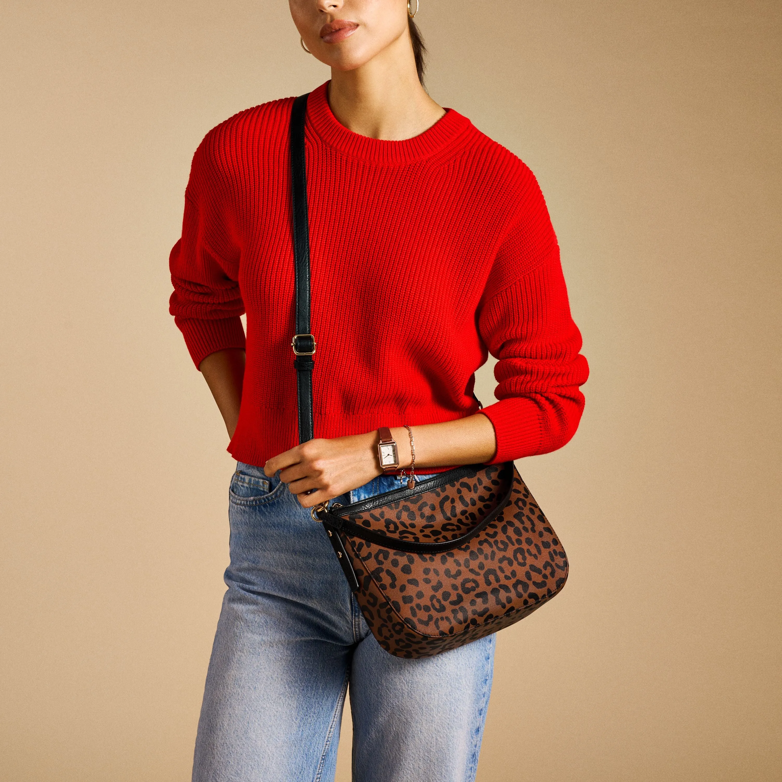 Fossil Women's Jolie Printed Crossbody