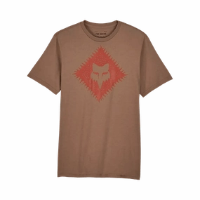 Fox Leo Premium Mens Tee Chai Brown