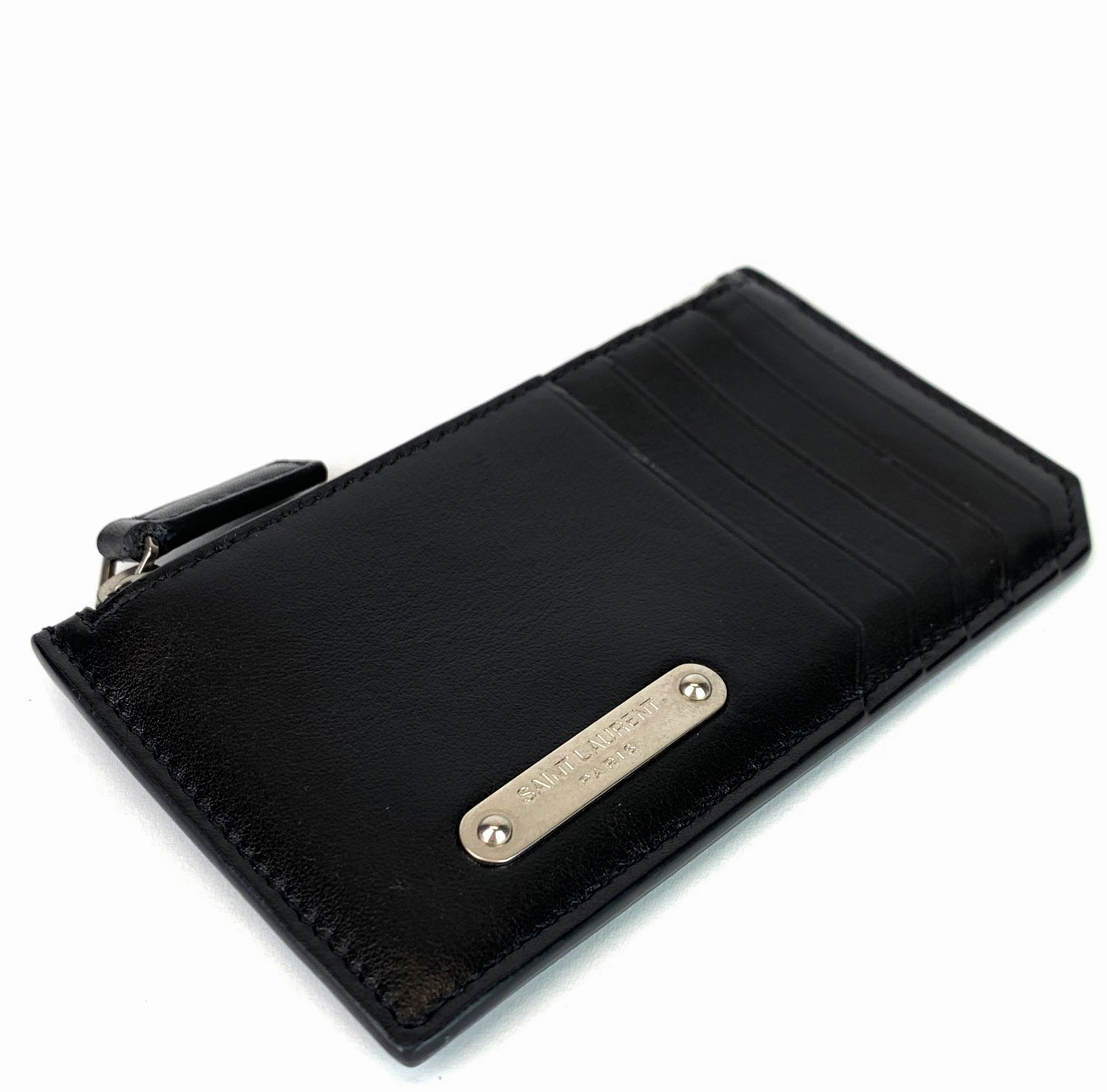 Fragments Calf Leather Zip Pouch