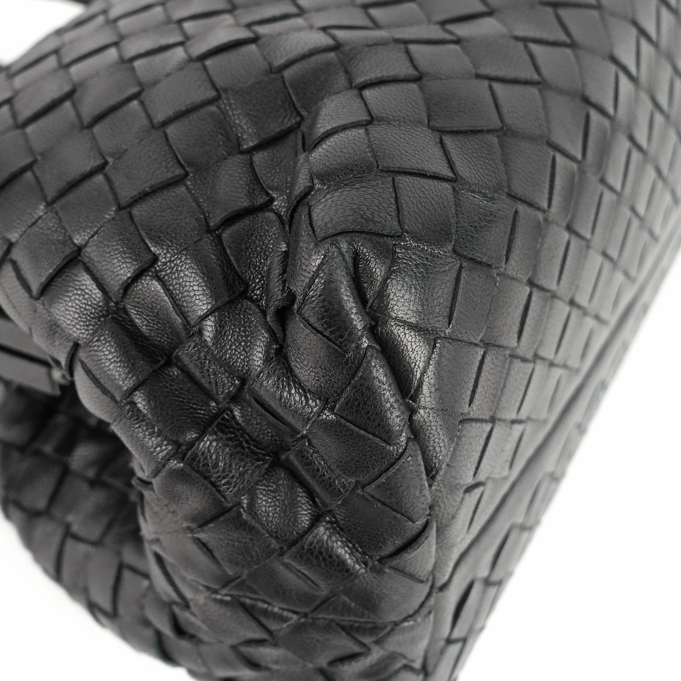 Frame Intrecciato Nappa Leather Bag