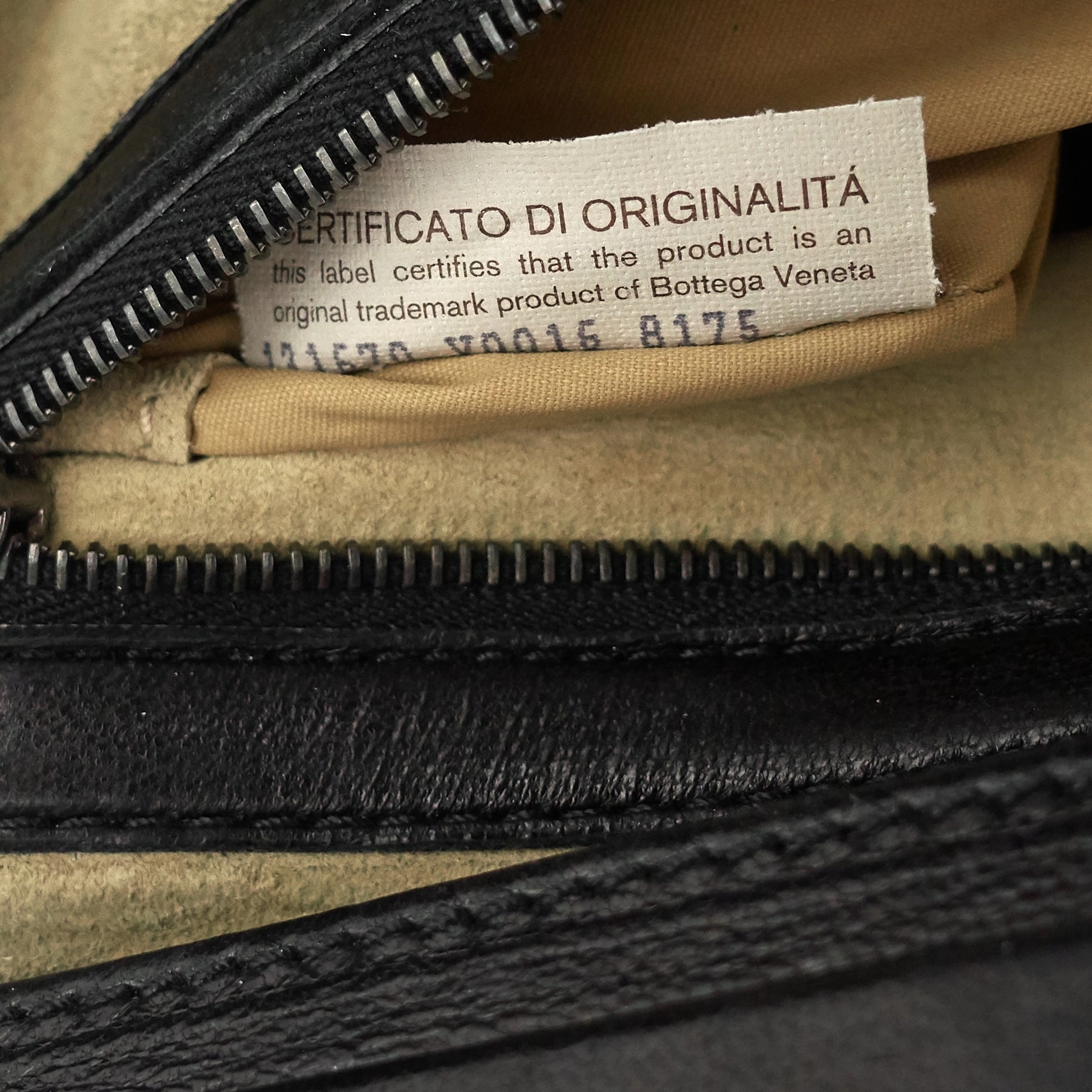 Frame Intrecciato Nappa Leather Bag