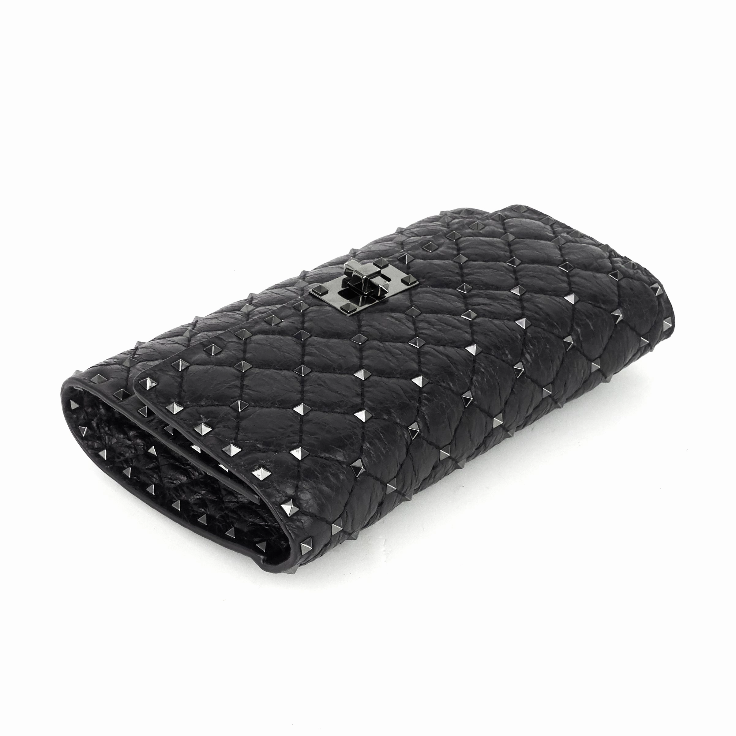 Garavani Rockstud Spike Clutch Crossbody Bag