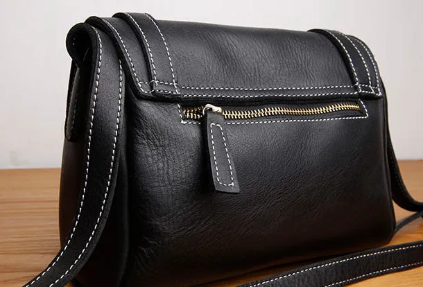 Genuine Leather Cute Crossbody Bag Shoulder Bag Women Girl Fashion Leather Purse